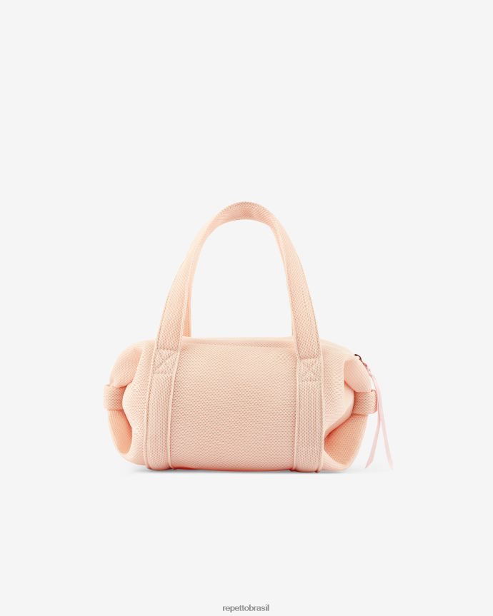 acessórios br Repetto crianças mochila de malha tamanho s rosa icônico 8JZ2L8770