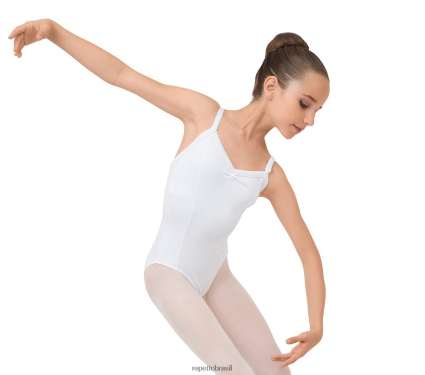 roupas br Repetto crianças collant frontal franzido moda 8JZ2L8659