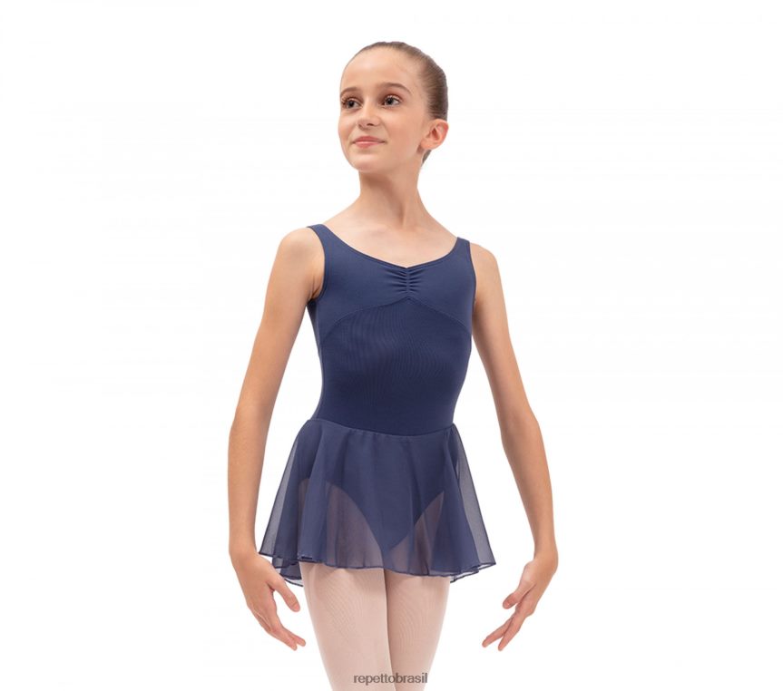 roupas br Repetto crianças túnica de alças finas moda 8JZ2L8724