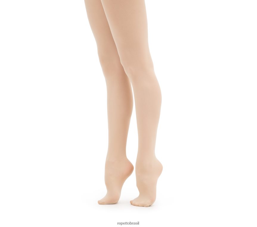 roupas br Repetto crianças meia-calça de dança com pés moda 8JZ2L8764