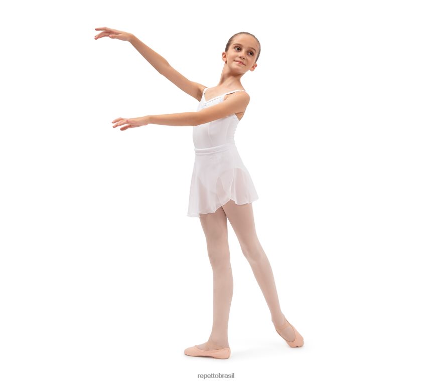 roupas br Repetto crianças saia curta de chiffon moda 8JZ2L8741