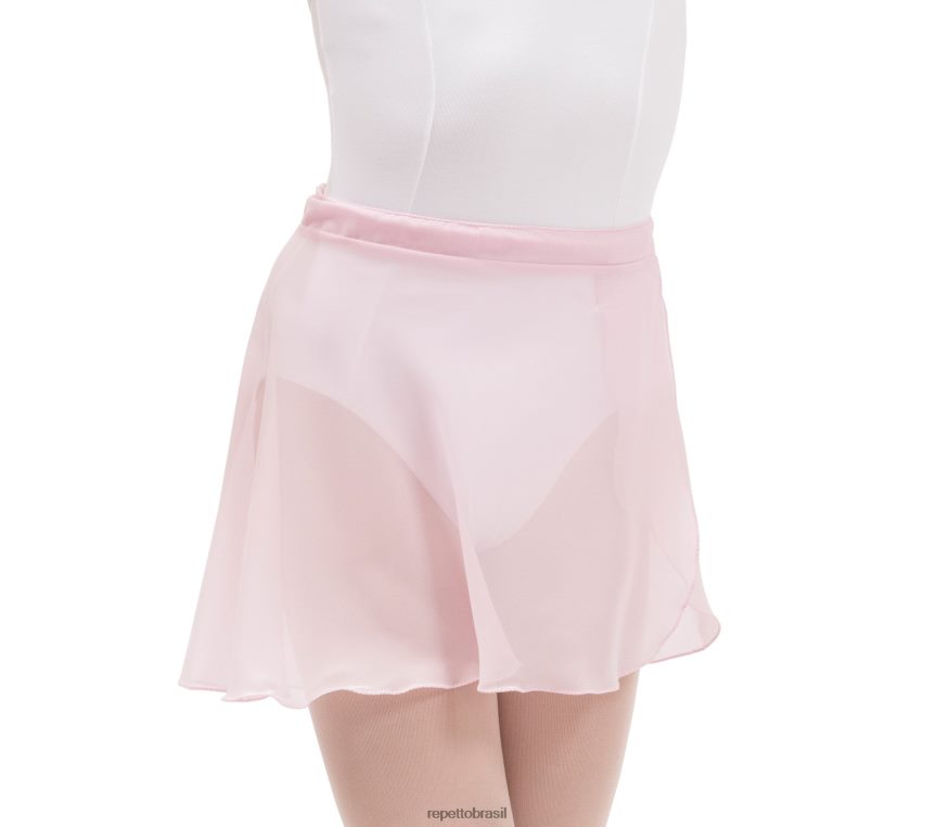 roupas br Repetto crianças saia curta de chiffon moda 8JZ2L8742