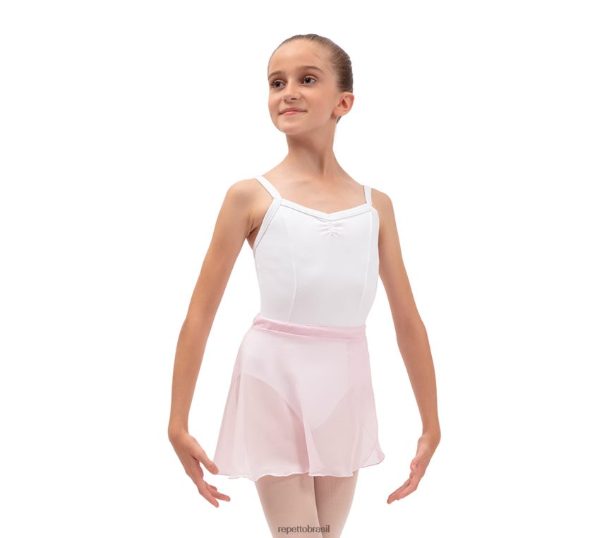 roupas br Repetto crianças saia curta de chiffon moda 8JZ2L8742