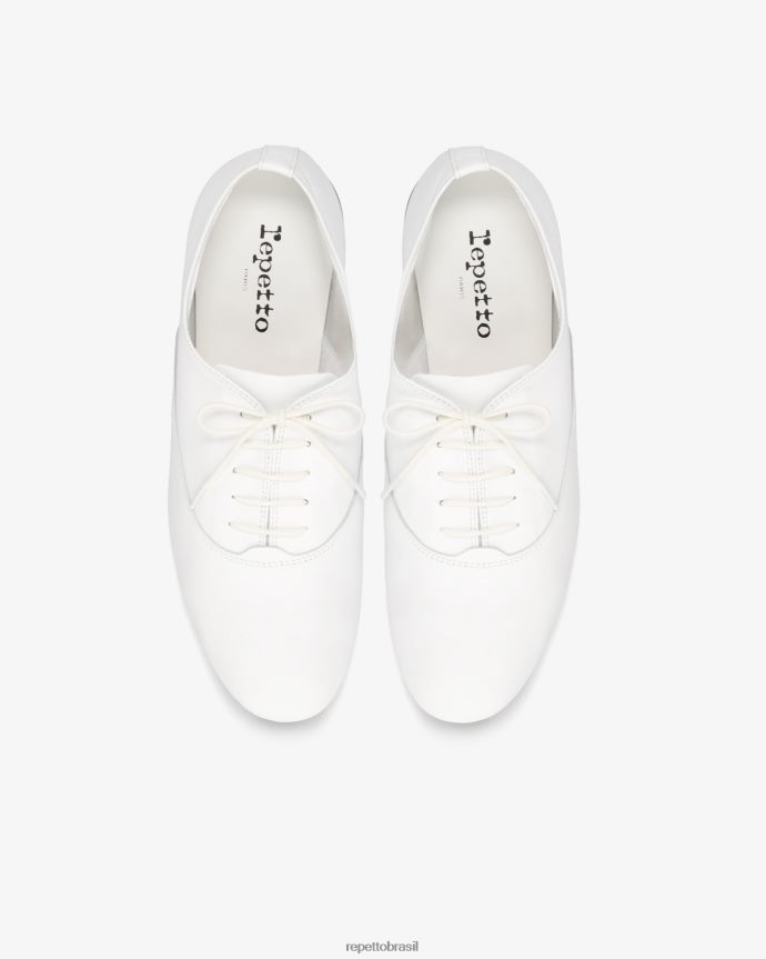 calçados br Repetto homens sapato oxford zizi branco 8JZ2L8649