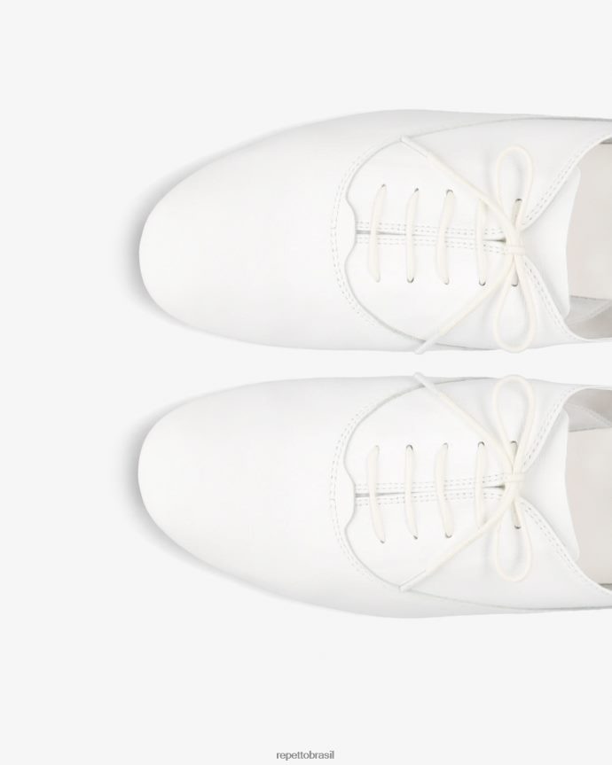calçados br Repetto homens sapato oxford zizi branco 8JZ2L8649