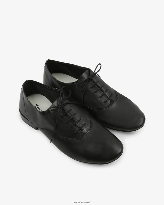 calçados br Repetto homens sapato oxford zizi preto 8JZ2L8648