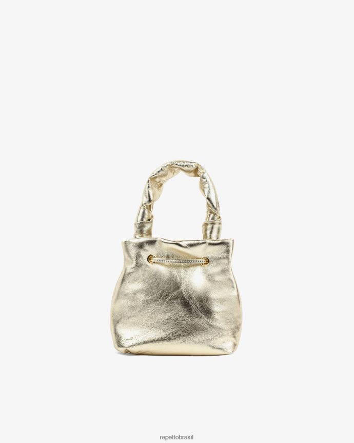 acessórios br Repetto mulheres bolsa petite tendresse Luz Dourada 8JZ2L8279