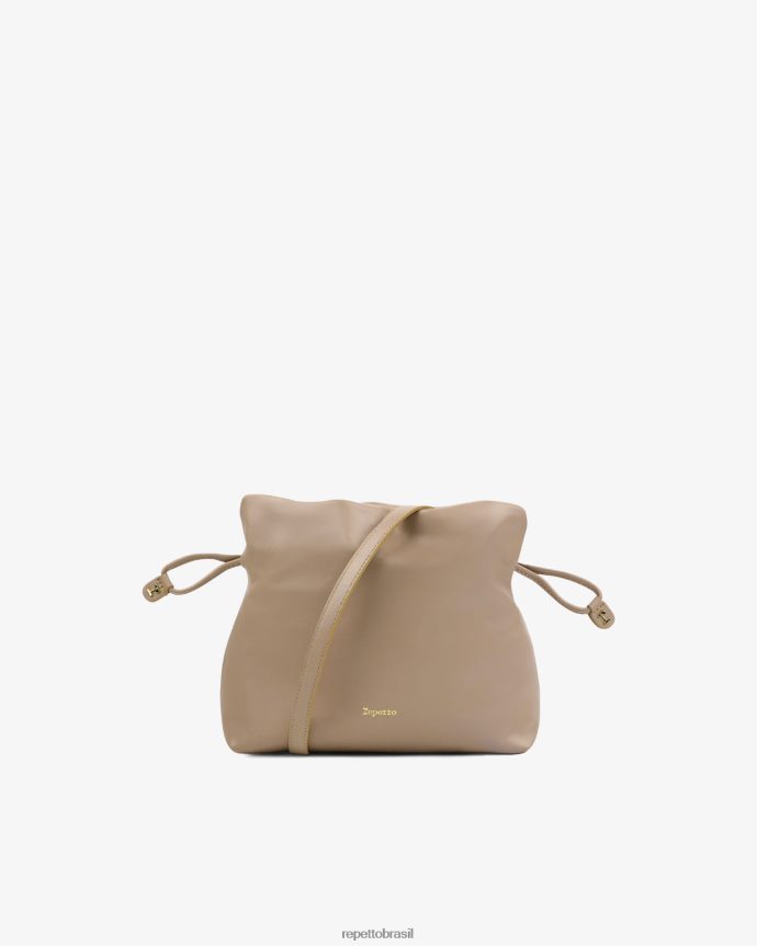 acessórios br Repetto mulheres bolsa pluma poids caxemira bege 8JZ2L8272