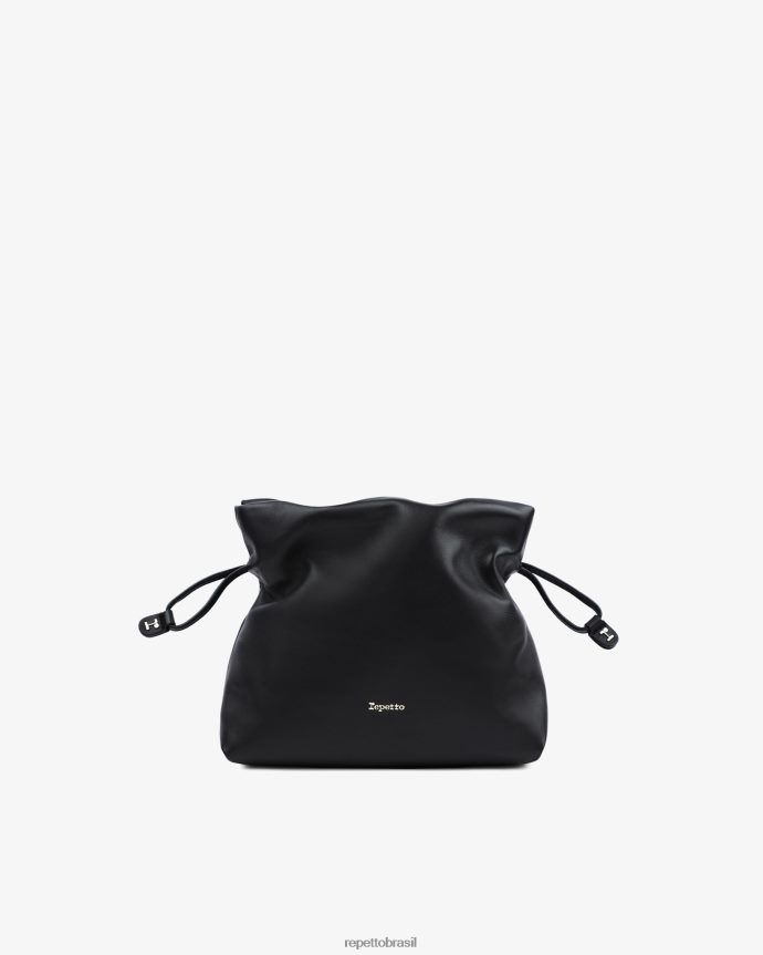 acessórios br Repetto mulheres bolsa pluma poids preto 8JZ2L8277
