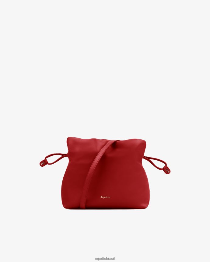 acessórios br Repetto mulheres bolsa pluma poids vermelho flamejante 8JZ2L8274