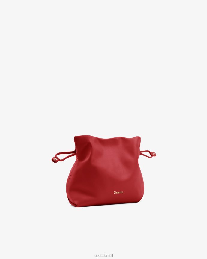 acessórios br Repetto mulheres bolsa pluma poids vermelho flamejante 8JZ2L8274