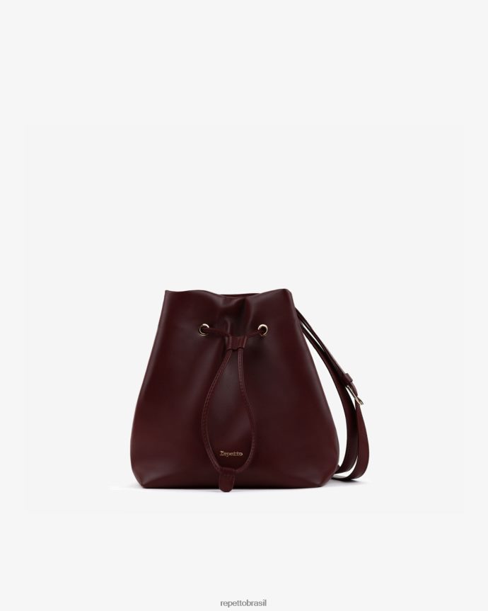 acessórios br Repetto mulheres bolsa ternura vinho tinto profundo 8JZ2L8284