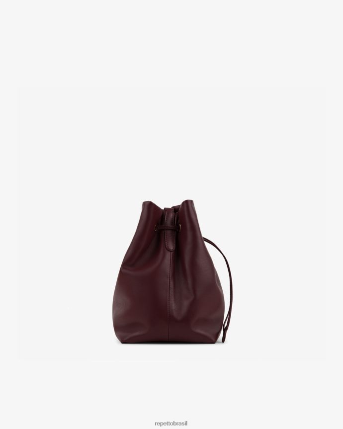 acessórios br Repetto mulheres bolsa ternura vinho tinto profundo 8JZ2L8284