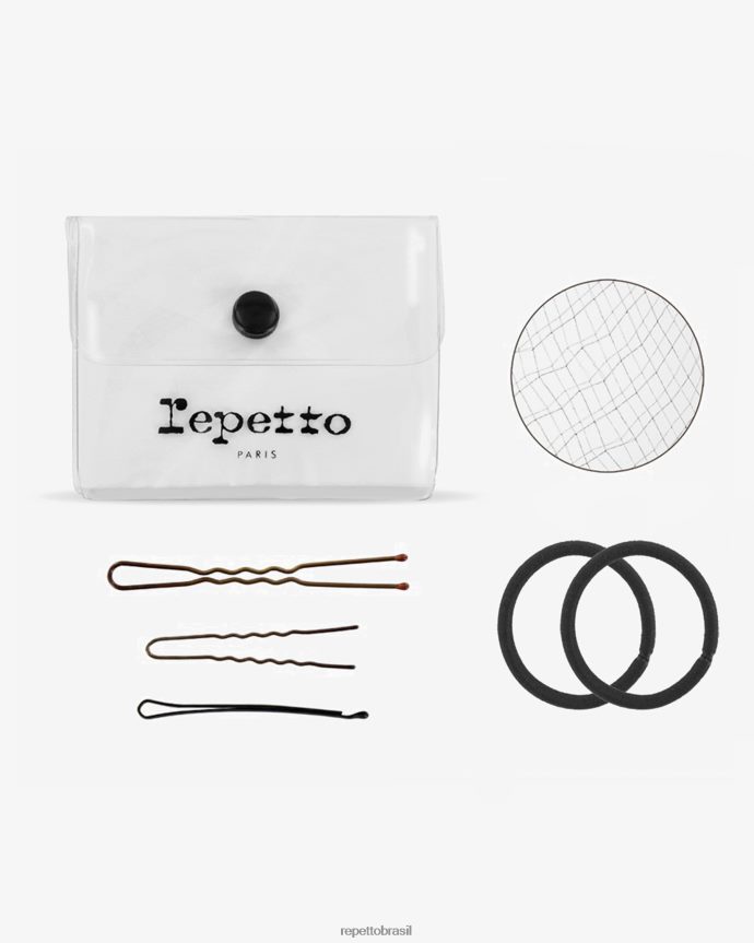 acessórios br Repetto mulheres kit de cabelo para coque dançante escuro 8JZ2L8635