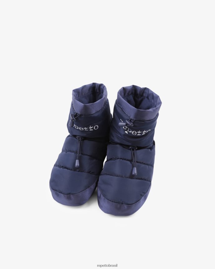 calçados br Repetto mulheres botas de aquecimento azul-marinho 8JZ2L8520
