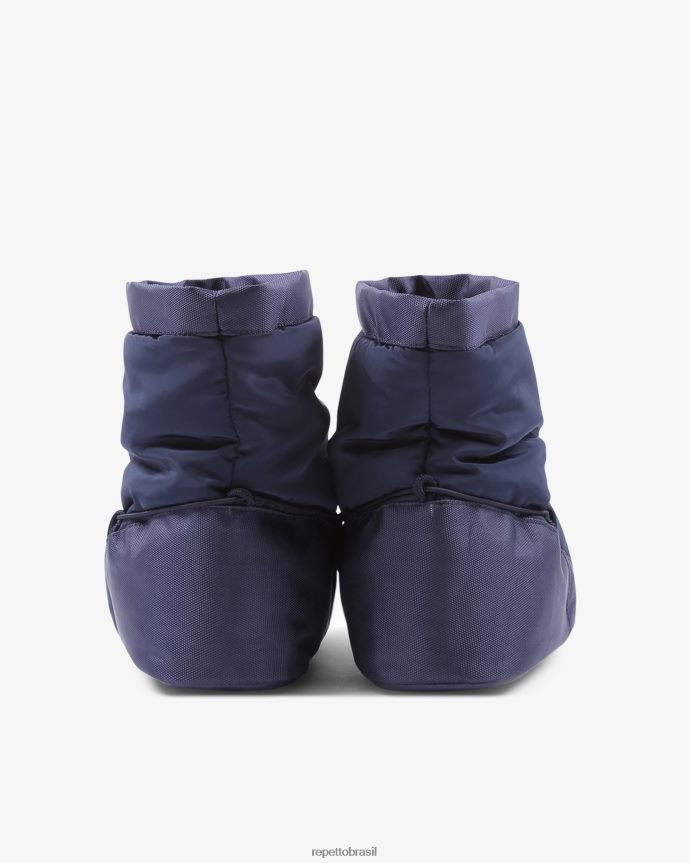calçados br Repetto mulheres botas de aquecimento azul-marinho 8JZ2L8520