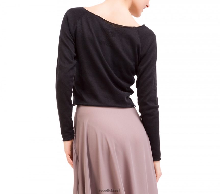 roupas br Repetto mulheres topo de aquecimento moda 8JZ2L8529