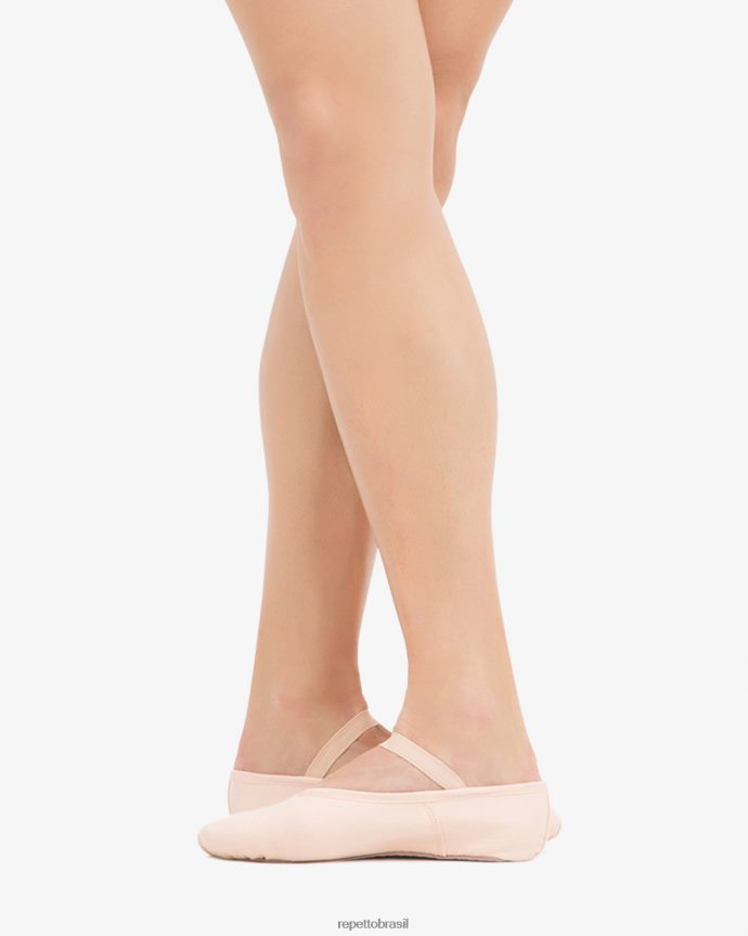 calçados br Repetto mulheres sapatilhas macias com sola completa pétala rosa 8JZ2L8589