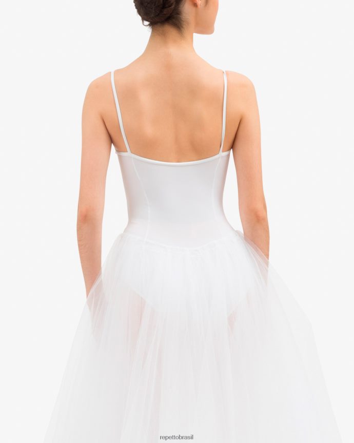 roupas br Repetto mulheres tutu longo branco 8JZ2L8494