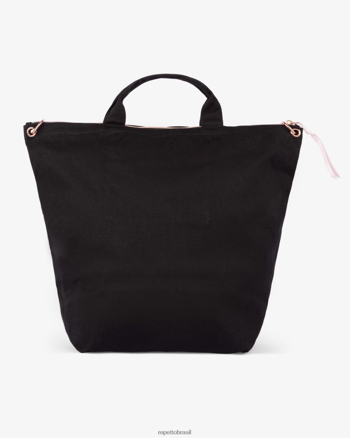 acessórios br Repetto mulheres bolsa crossbody step preto 8JZ2L8431