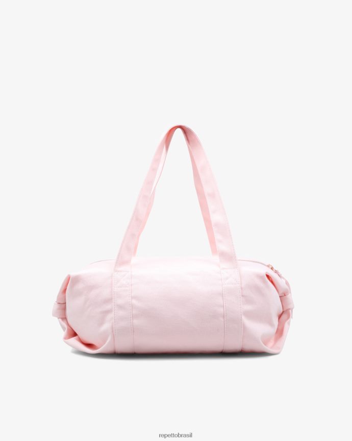 acessórios br Repetto mulheres bolsa de algodão tamanho m Rosa pálido 8JZ2L8400