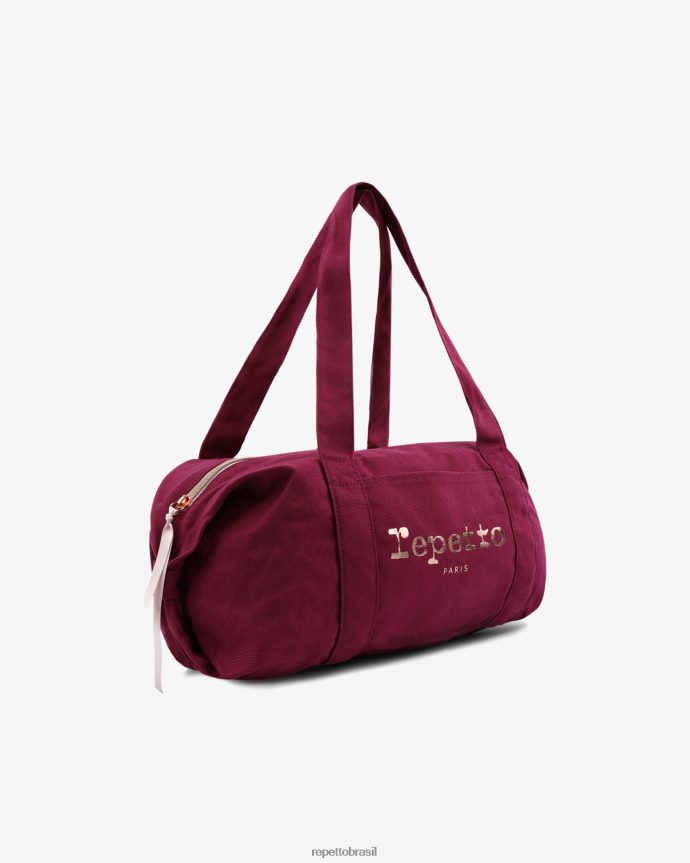 acessórios br Repetto mulheres bolsa de algodão tamanho m rosa nenufar 8JZ2L8402