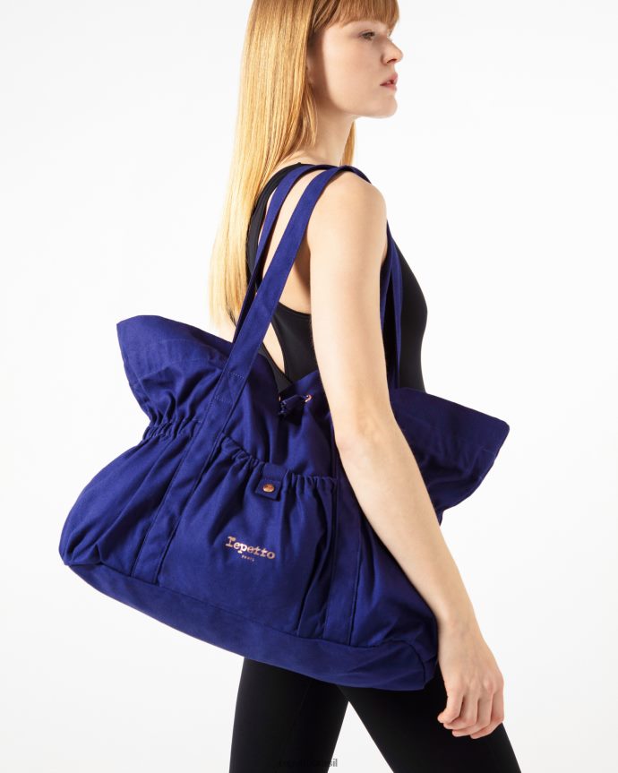 acessórios br Repetto mulheres bolsa grande feminina tutu azul gasolina 8JZ2L8421