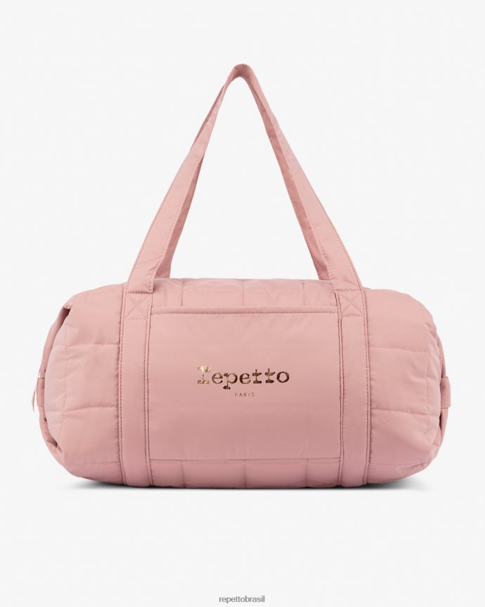 acessórios br Repetto mulheres mochila de nylon acolchoada tamanho l o rosa 8JZ2L8411