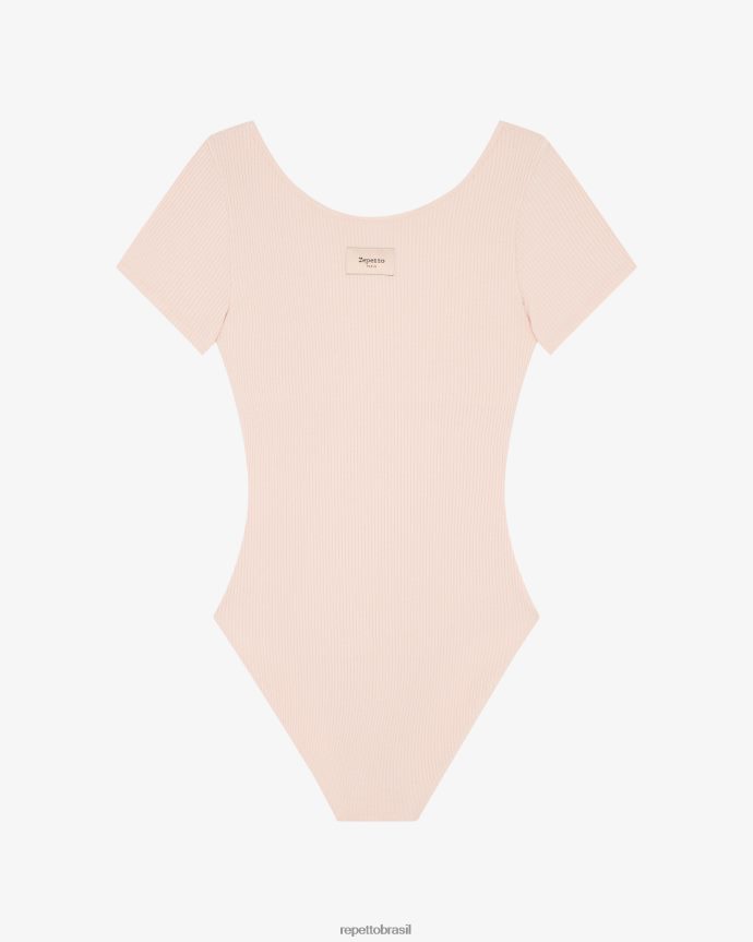 roupas br Repetto mulheres collant de estúdio pétala rosa 8JZ2L8376
