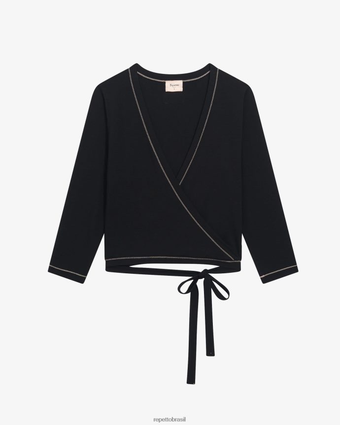 roupas br Repetto mulheres encerramento preto 8JZ2L8364