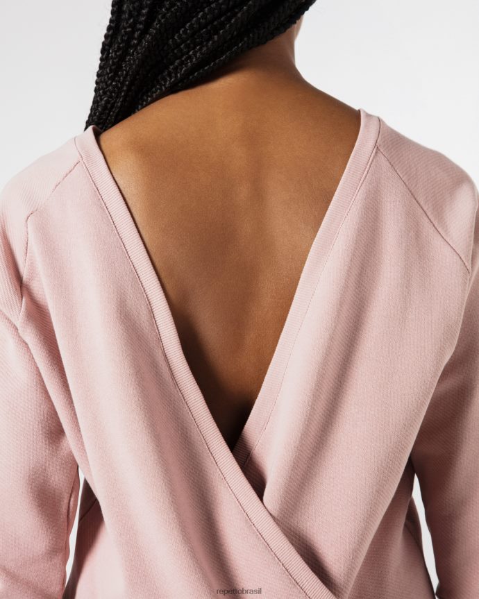roupas br Repetto mulheres moletom envolvente mindinho 8JZ2L8360