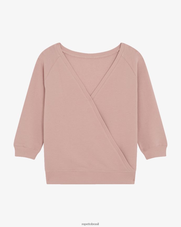 roupas br Repetto mulheres moletom envolvente mindinho 8JZ2L8360
