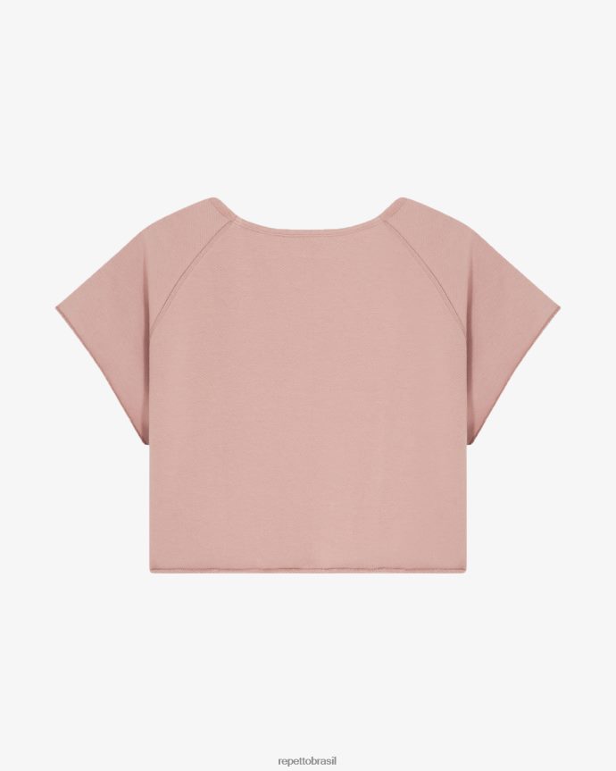 roupas br Repetto mulheres moletom gráfico de manga curta mindinho 8JZ2L8367