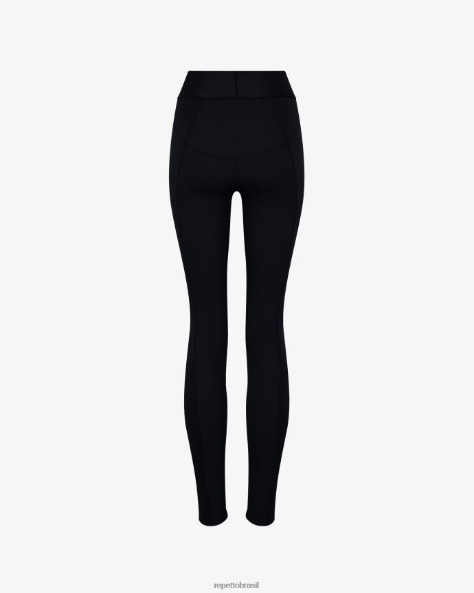 roupas br Repetto mulheres leggings intensas preto 8JZ2L8297