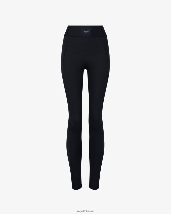 roupas br Repetto mulheres leggings intensas preto 8JZ2L8297
