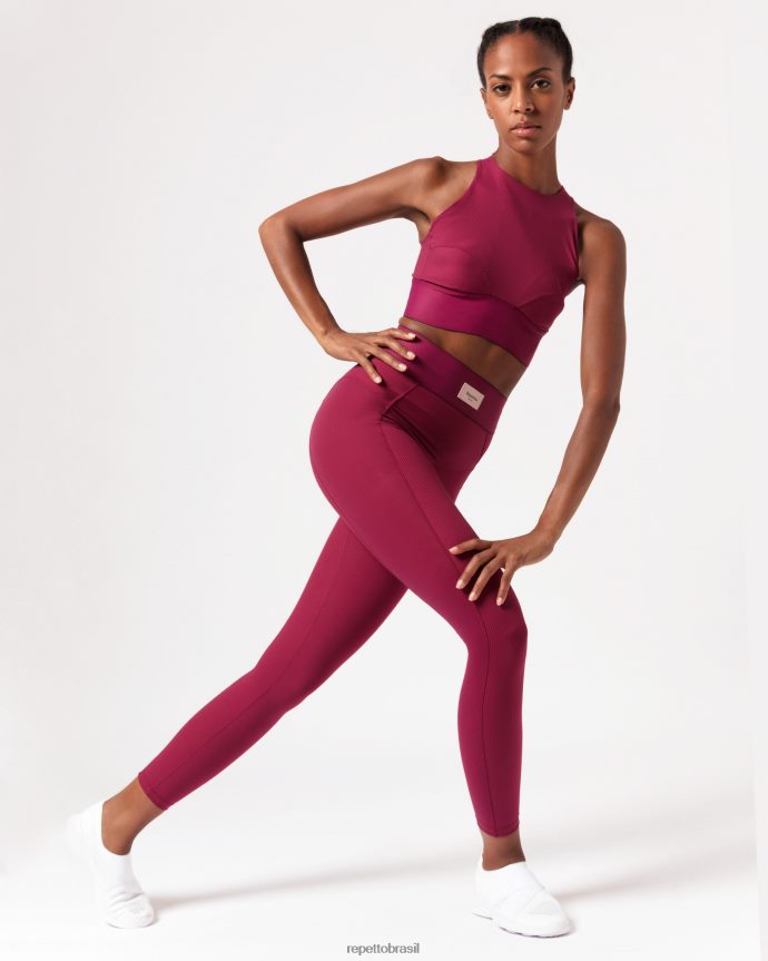 roupas br Repetto mulheres sutiã intenso vermelho bordô 8JZ2L8295