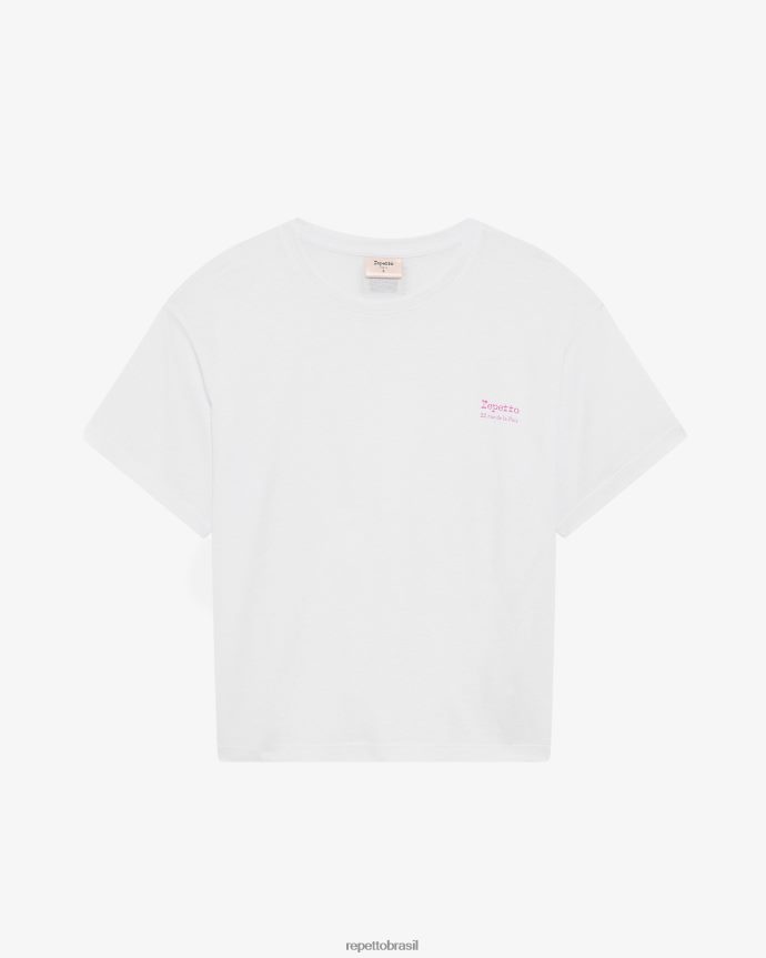 roupas br Repetto mulheres camiseta branco 8JZ2L8314