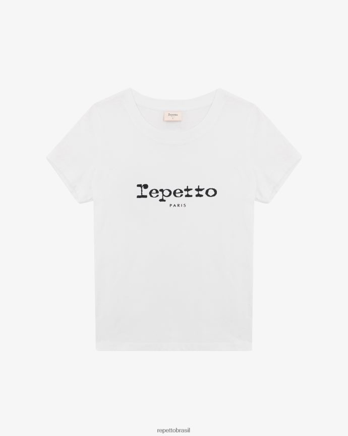 roupas br Repetto mulheres camiseta branco 8JZ2L8344