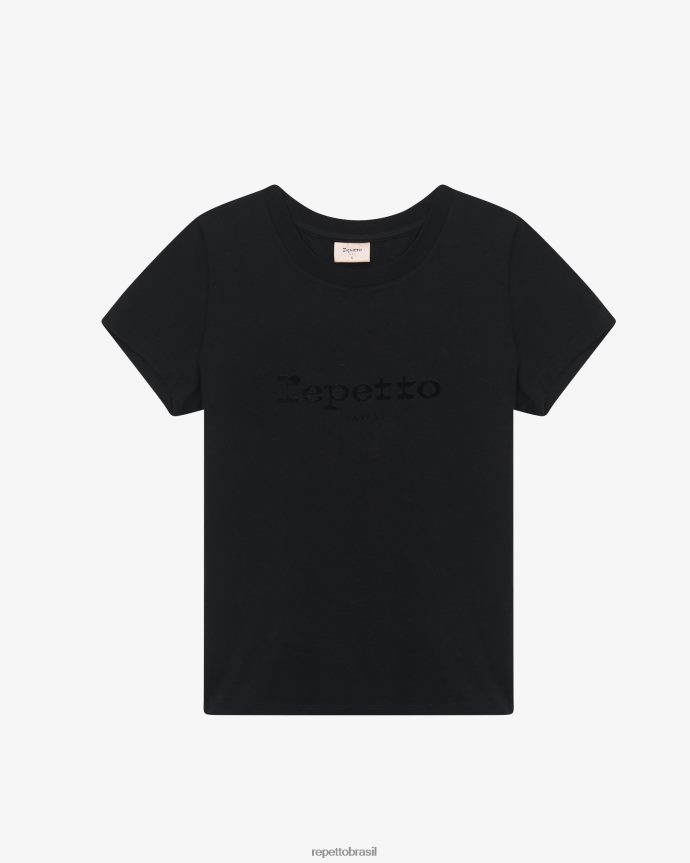 roupas br Repetto mulheres camiseta preto 8JZ2L8343