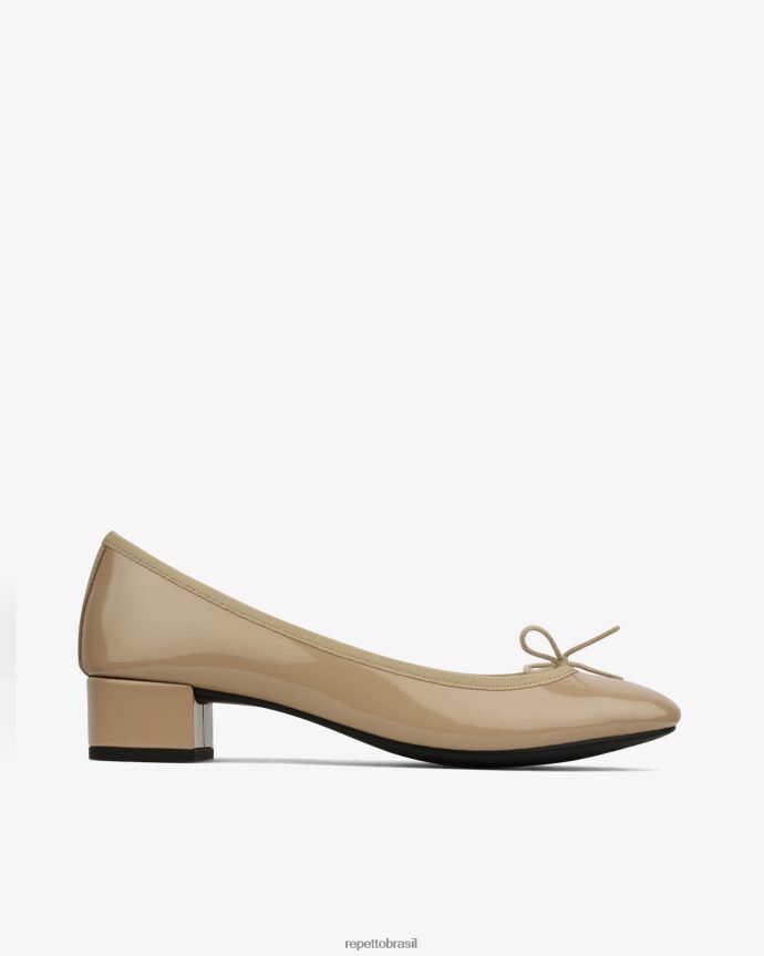 calçados br Repetto mulheres bailarinas camille caxemira bege 8JZ2L814