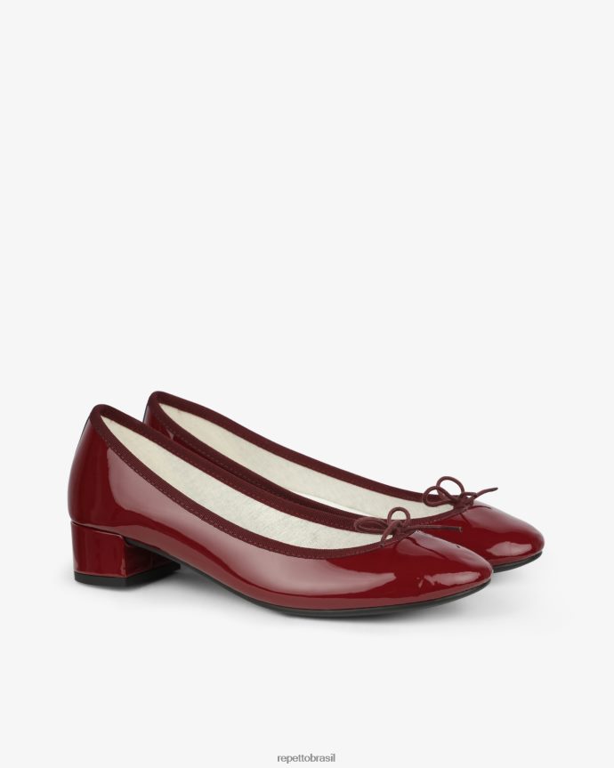 calçados br Repetto mulheres bailarinas camille pommar vermelho 8JZ2L81