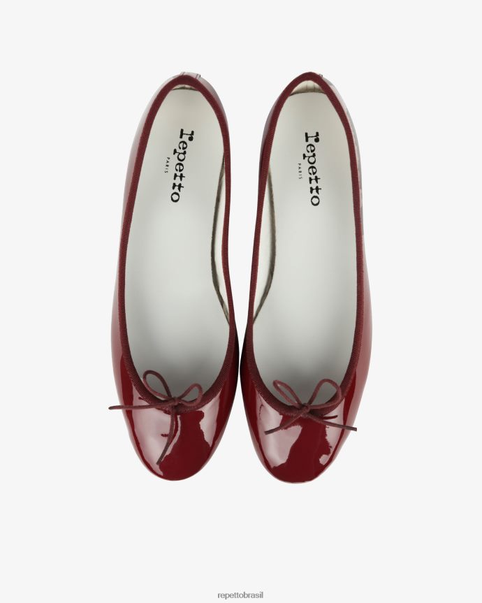 calçados br Repetto mulheres bailarinas camille pommar vermelho 8JZ2L81