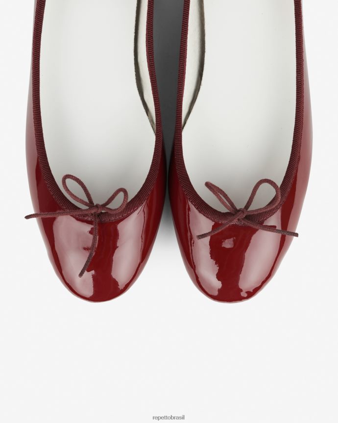 calçados br Repetto mulheres bailarinas camille pommar vermelho 8JZ2L81
