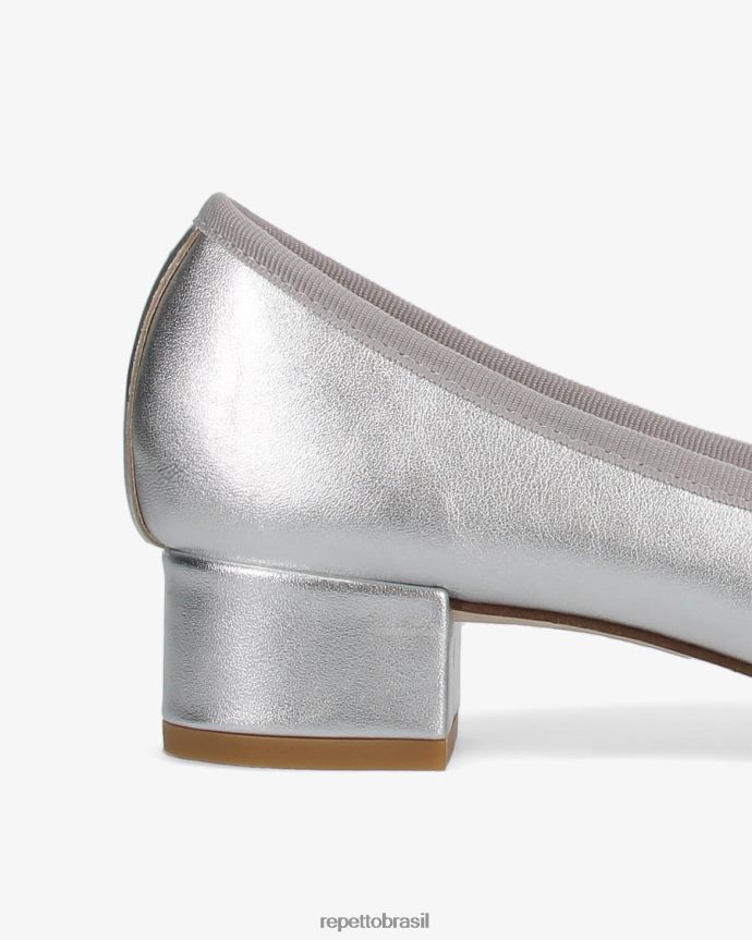 calçados br Repetto mulheres bailarinas camille prata 8JZ2L885