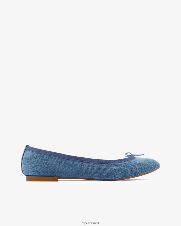 calçados br Repetto mulheres bailarinas cendrillon - veganas Everest azul 8JZ2L864