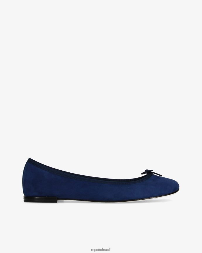 calçados br Repetto mulheres bailarinas cendrilon azul-marinho 8JZ2L8131