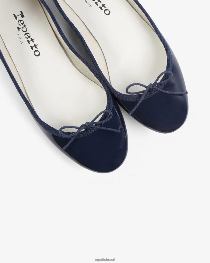 calçados br Repetto mulheres bailarinas cendrilon azul-marinho 8JZ2L884