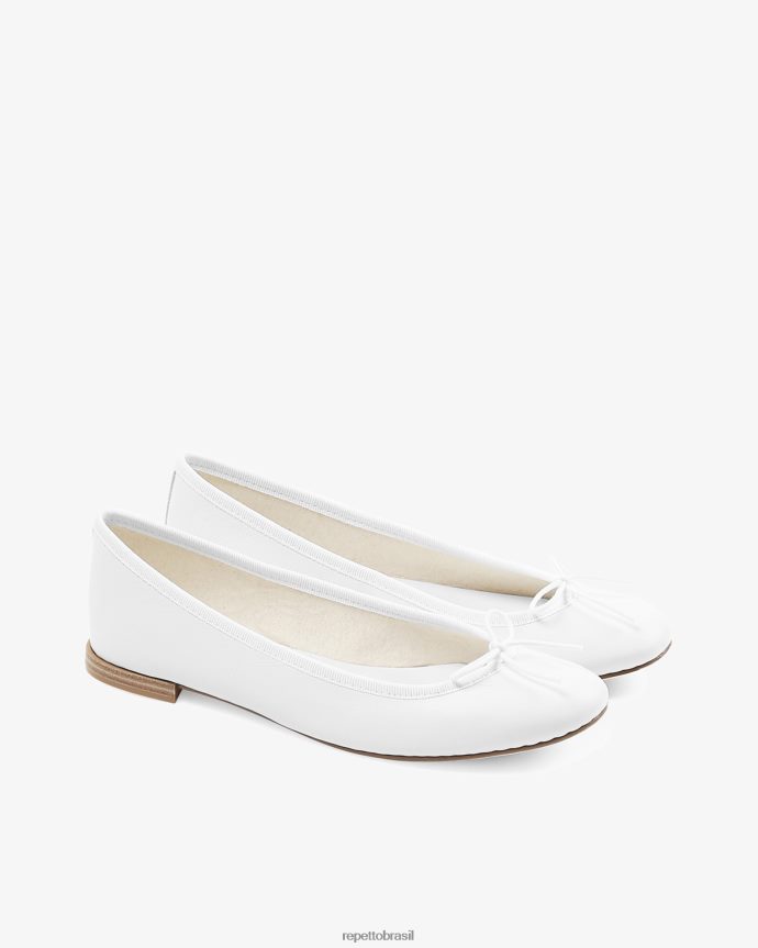 calçados br Repetto mulheres bailarinas cendrilon branco 8JZ2L880