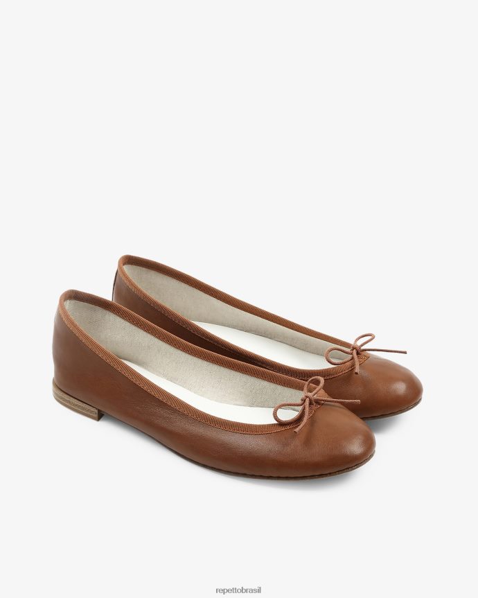 calçados br Repetto mulheres bailarinas cendrilon camelo cubano 8JZ2L8145