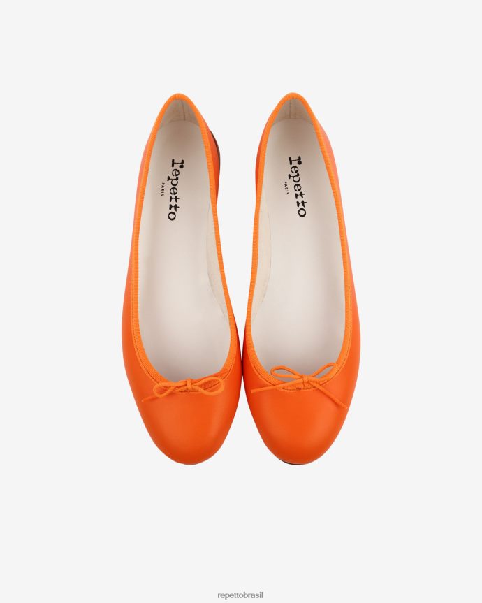 calçados br Repetto mulheres bailarinas cendrilon laranja clementina 8JZ2L8120